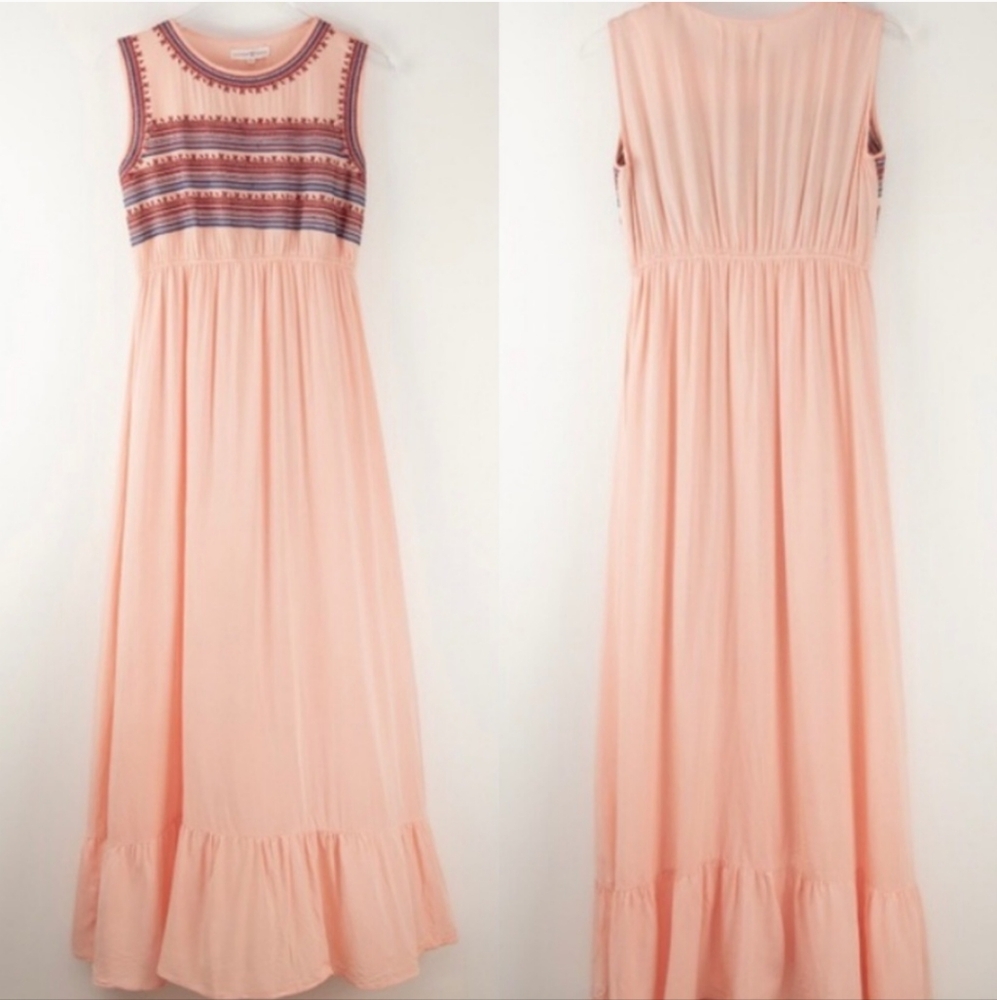 Altar'd State Xs Pink Maxi Dress